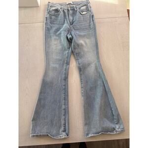 RSQ Light wash High Waist Bootcut Flair Jeans Western Country Cuntry